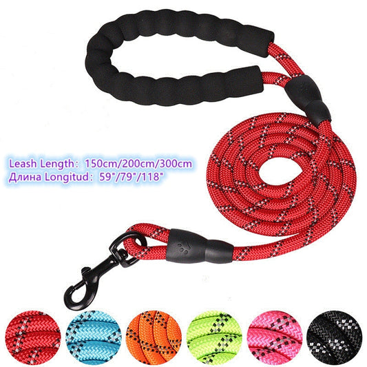 150/200/300cm Strong Dog Leash Pet Leashes Reflective Leash